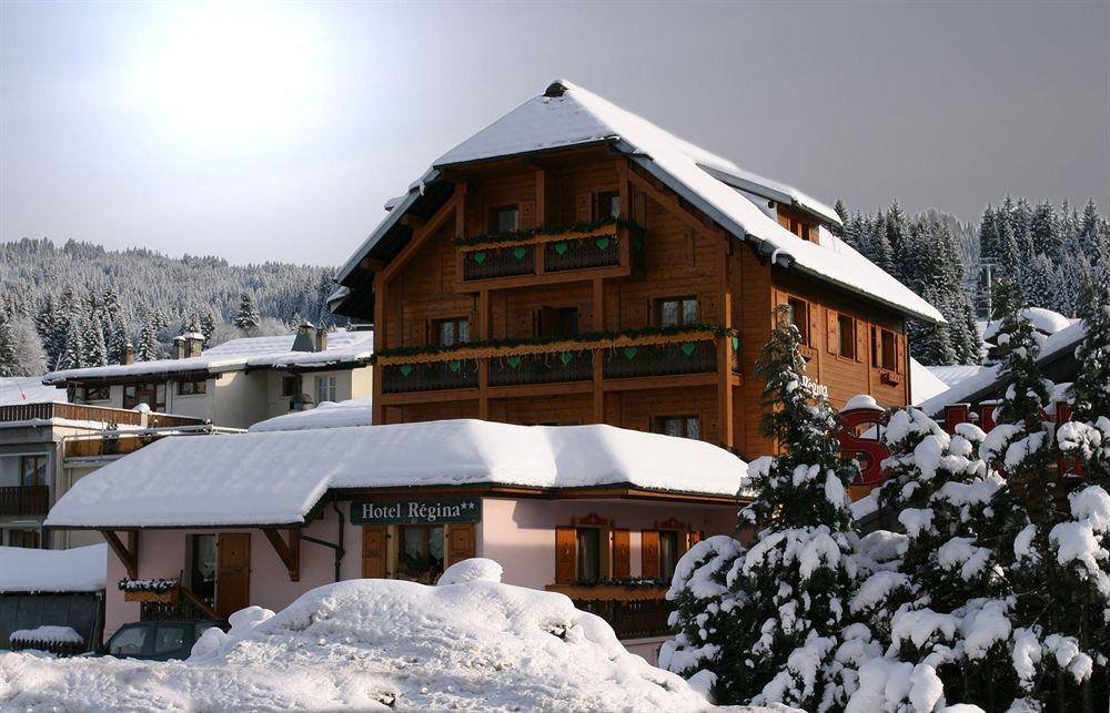 Chalet Hotel Regina Les Gets Exteriör bild